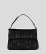 Mala Tote KUSHION FOLDED Bege - Karl Lagerfeld |Mala Tote KUSHION FOLDED Bege