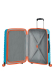 Mala de Viagem Média 68cm 4 Rodas Azul/Laranja - Misscath | Mala de Viagem Média 68cm 4 Rodas Azul/Laranja | American Tourister