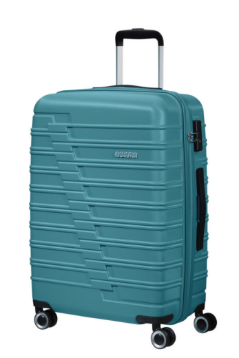 Mala de Viagem Média 66cm 4 Rodas ActivAir Azul-Petróleo