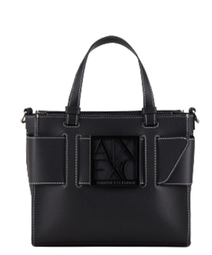 Bolsa Tiracolo Armani Exchange Feminina Preta