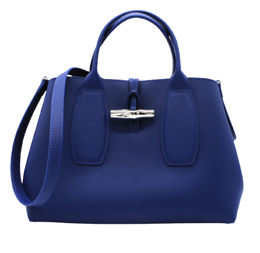Bolsa de Mão Feminina Roseau Azul