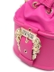 Mala Ombro Bucket Baroque-Buckle Rosa - Versace | Mala Ombro Bucket Baroque-Buckle Rosa | MISSCATH