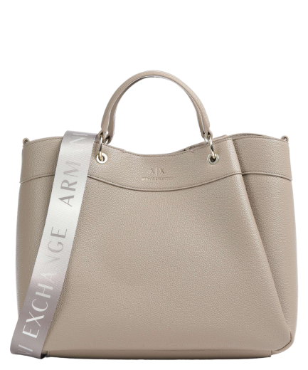 Mala Mão Exchange Taupe - Armani Exchange | Mala Mão Exchange Taupe | MissCath