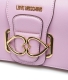 Mala Tiracolo Heart-Plaque Rosa - Love Moschino | Mala Tiracolo Heart-Plaque Rosa | Misscath