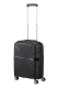 Mala de Cabine 55cm Expansível 4 Rodas Starvibe Preta - American Tourister | Mala de Cabine 55cm Expansível 4 Rodas Starvibe Preta | Misscath