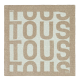 Lenço Kaos Mini Evolution Taupe - Tous | Lenço Kaos Mini Evolution Taupe | MISSCATH