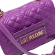 Mala Mão Quilted Roxa - Love Moschino | Mala Mão Quilted Roxa | MissCath