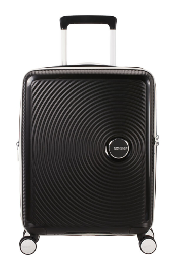 Mala de Cabine 55cm Expansível SoundBox Preto/Branco - MISSCATH