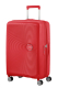 Mala de Viagem Média 67cm Expansível SoundBox Vermelho Coral - MISSCATH