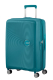 Mala de Viagem Média 67cm Expansível SoundBox Verde Esmeralda - MISSCATH