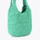 Mala Mão Crochet Pequena Verde - Kurt Geiger | Mala Mão Crochet Pequena Verde | MISSCATH