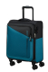 Mala de Cabine 55cm Expansível 4 Rodas Daring Dash Preto/Azul - Misscath | Mala de Cabine 55cm Expansível 4 Rodas Daring Dash Preto/Azul | American Tourister