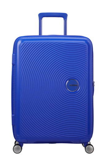 Mala de Viagem Média 67cm Expansível SoundBox Azul-Cobalto