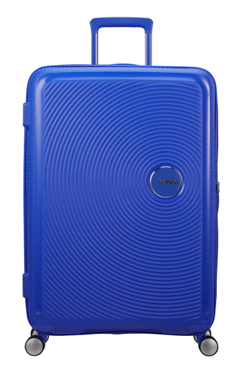 Mala de Viagem Grande 77cm Expansível SoundBox Azul-Cobalto