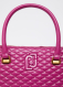 Mala Mão Glossy Quilted Rosa - Liu Jo | Mala Mão Glossy Quilted Rosa | Misscath