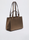 Mala Ombro Tote Rubino Bronze - Liu Jo | Mala Ombro Tote Rubino Bronze | Misscath