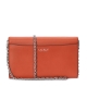 Mala Clutch Adair Média Laranja - Ralph Lauren | Mala Clutch Adair Média Laranja | Misscath