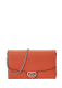 Mala Clutch Adair Média Laranja - Ralph Lauren | Mala Clutch Adair Média Laranja | Misscath