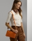 Mala Clutch Oxford Landyn Laranja/Tan - Ralph Lauren | Mala Clutch Oxford Landyn Laranja/Tan | Misscath