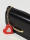 Mala Tiracolo Made With Love Preta - Love Moschino | Mala Tiracolo Made With Love Preta | Misscath