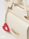 Mala Shopper Made With Love Bege - Love Moschino | Mala Shopper Made With Love Bege | Misscath