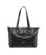 Mala Shopper Geometric Quilted Preta - Love Moschino | Mala Shopper Geometric Quilted Preta | Misscath