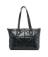 Mala Shopper Geometric Quilted Preta - Love Moschino | Mala Shopper Geometric Quilted Preta | Misscath