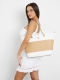 Mala Shopper Delfa Rafia Branca - Guess | Mala Shopper Delfa Rafia Branca | MISSCATH