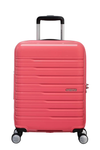 Mala de Cabine 55cm 4 Rodas Flashline Pop Rosa-Coral - MISSCATH