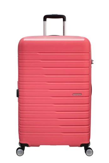 Mala de Viagem Grande 78cm Expansível 4 Rodas Flashline Pop Rosa-Coral - MISSCATH