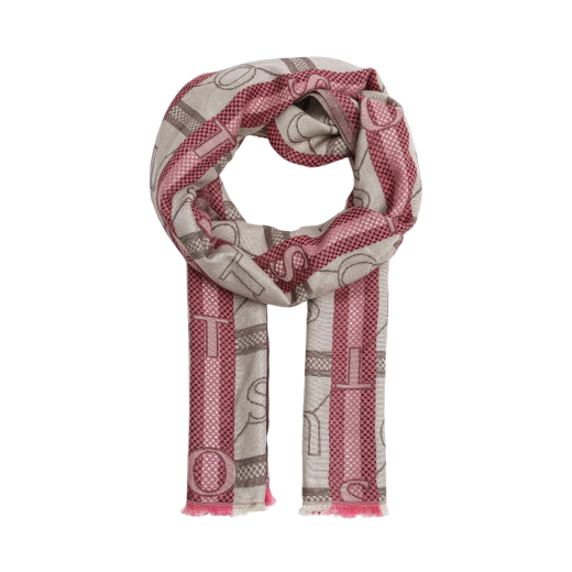 Foulard TOUS Legacy Jacquard bege e rosa