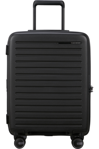 Mala de Cabine 55cm Expansível 4 Rodas Restackd Preto - Mala de Cabine 55cm Expansível 4 Rodas Preto - Restackd | Samsonite