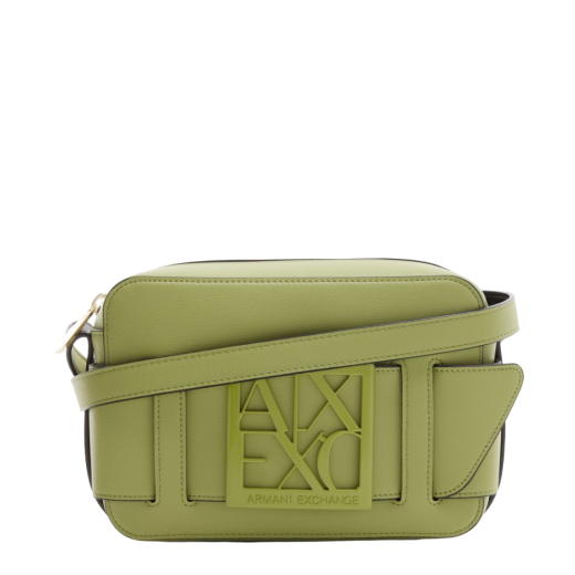 Mala Tiracolo Armani Exchange Feminina Verde