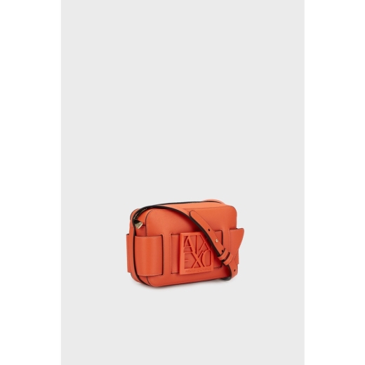 Mala Tiracolo Armani Exchange Feminina Laranja