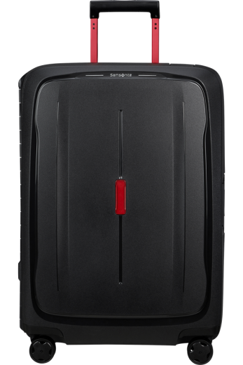 Mala de Viagem Média 69cm 4 Rodas Essens Carvão/Vermelho - Misscath | Mala de Viagem Média 69cm 4 Rodas Essens Carvão/Vermelho | Samsonite