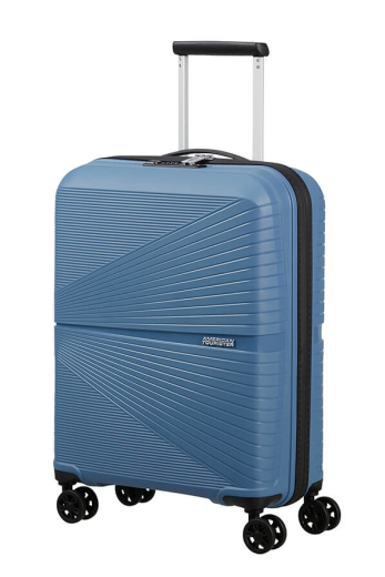 Mala de Cabine Superleve AirConic 55cm 4 Rodas Azul-Coroa