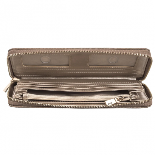 Carteira Grande Laurel Organizer Taupe