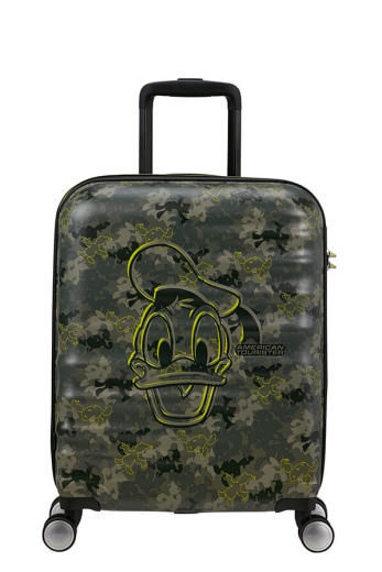 Mala de Cabine 55cm 4 Rodas Wavebreaker Disney Pato Donald Camo