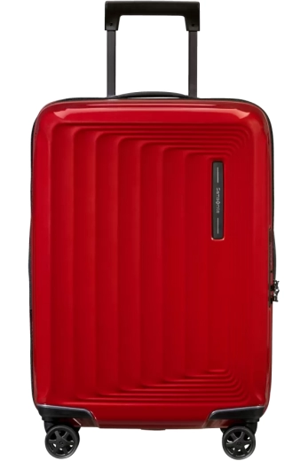 Mala de Cabine 55cm Expansível 4 Rodas Vermelho Metálico - Mala de Cabine 55cm Expansível 4 Rodas Vermelho Metálico - Nuon | Samsonite