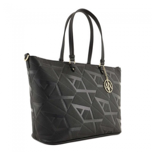 Mala Shopper Armani Exchange Gynger Preta