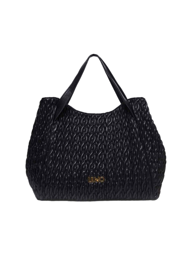 Mala Shopper Quilted com Clutch Preta - Liu Jo | Mala Shopper Quilted Preta | Misscath