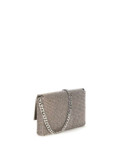 Mala Tiracolo/Clutch Zalina Prateada