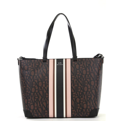 Mala Shopper Armani Exchange Castanha 