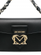 Mala Ombro Logo Preta - Love Moschino | Mala Ombro Logo Preta | MissCath