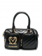 Mala Tote Heart Logo Preta - Love Moschino | Mala Tote Heart Logo Preta | MissCath