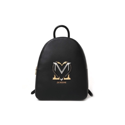 Mochila Zaino Logo Cuore Preta - Love Moschino | Mochila Zaino Logo Cuore Preta | MissCath