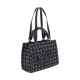 Mala Shopper Média Donna Jacquard Preta - Liu Jo | Mala Shopper Donna Jacquard Preta | Misscath