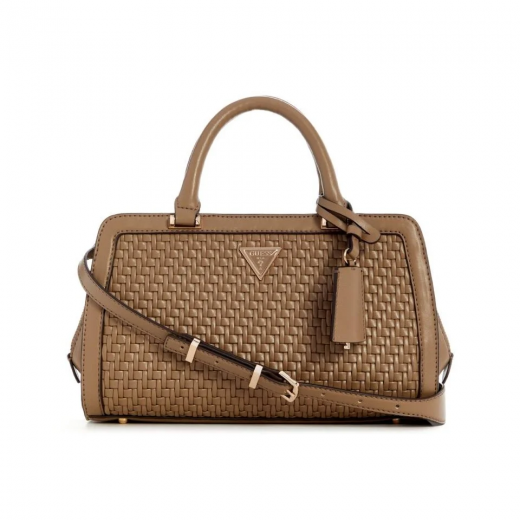 Mala Mão/Ombro Murielle Satchel Castanha - Guess | Mala Mão/Ombro Murielle Satchel Castanha | MISSCATH