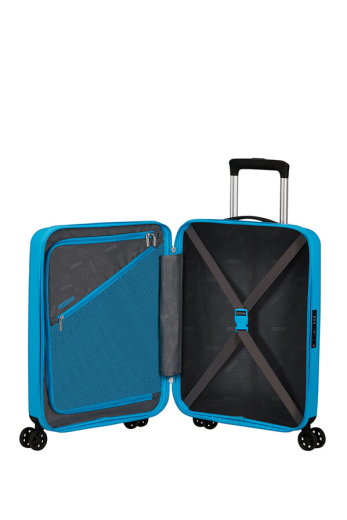 Mala de Cabine 55cm 4 Rodas Azul-Celeste