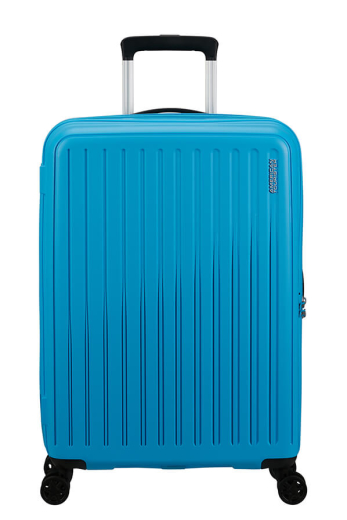 Mala de Viagem Média 68cm 4 Rodas Azul-Celeste